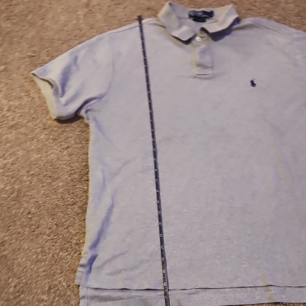Ralph Lauren Light Gray Polo Shirt
